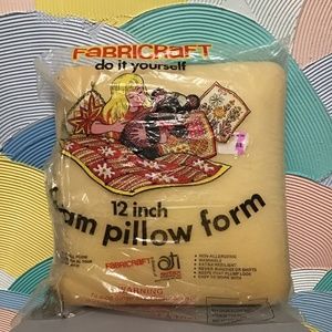 Vintage Fabricraft do it yourself pillow foam